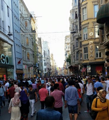 Crowd in Turkey